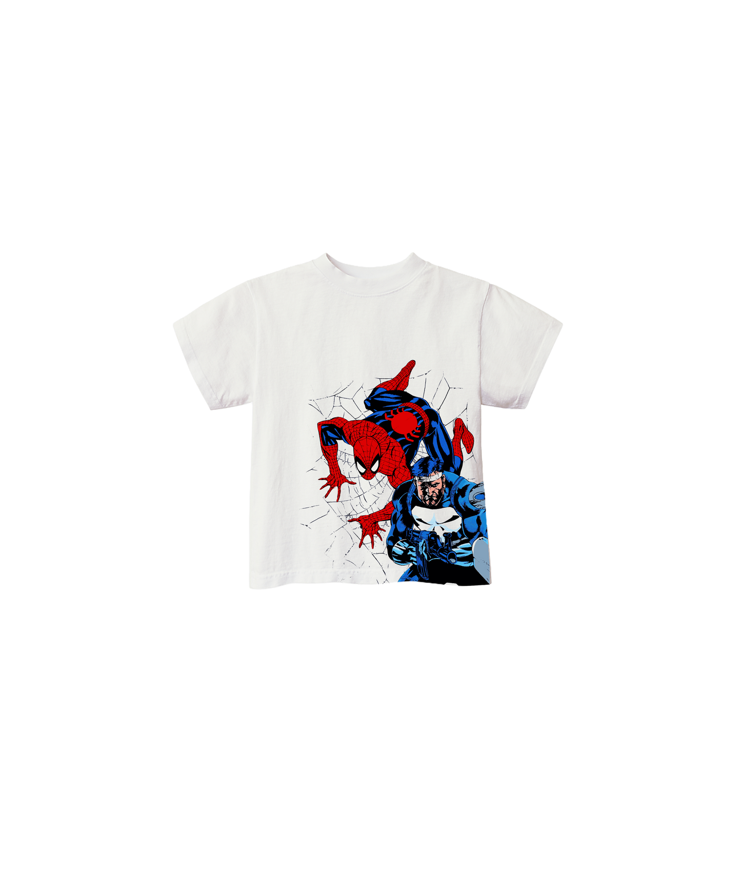 SPIDEY VS PUNISHER (KIDZ SIZE)